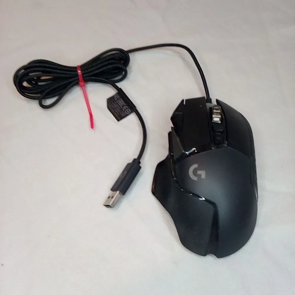 Logitech - G502 HERO Wired Optical Gaming Mouse with RGB Lighting Black Works